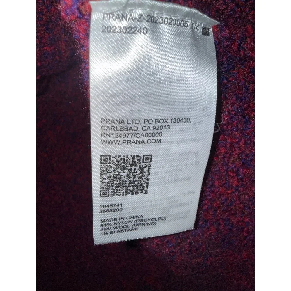 prAna Blazing Star Wool Blend Sweater Size‎ Medium